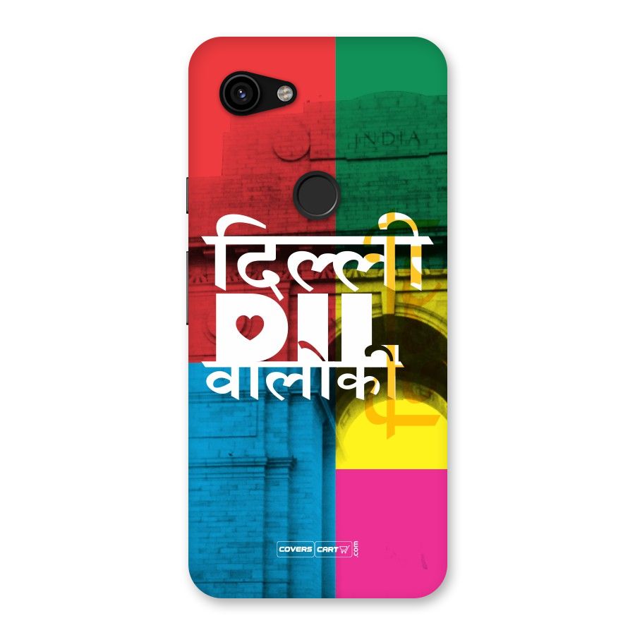 Delhi Citystyle Back Case for Google Pixel 3a