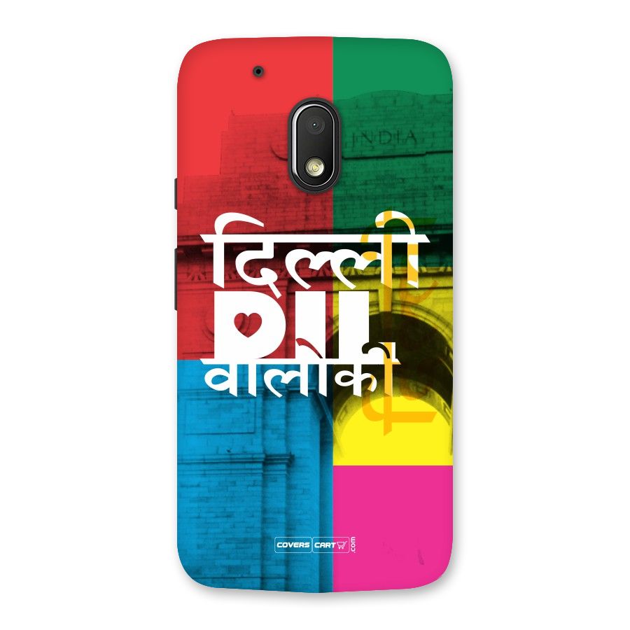 Delhi Citystyle Back Case for Moto G4 Play