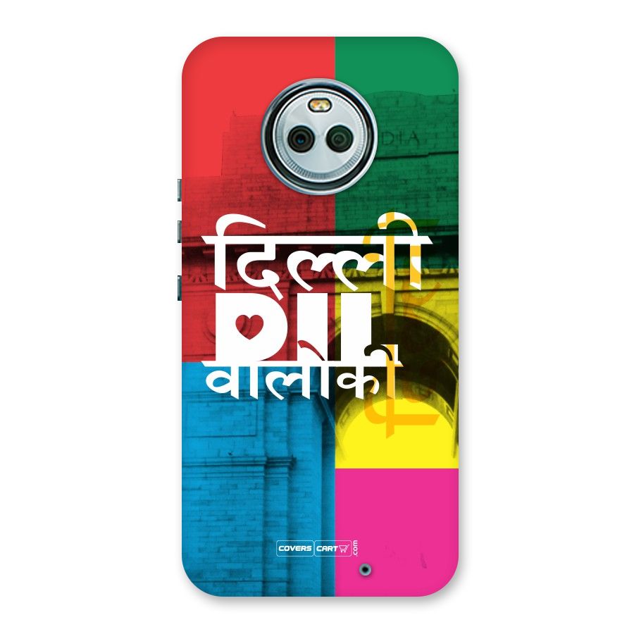Delhi Citystyle Back Case for Moto X4