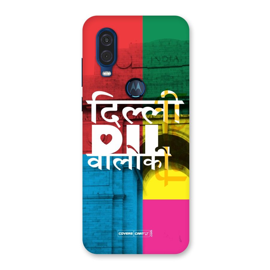 Delhi Citystyle Back Case for Motorola One Vision