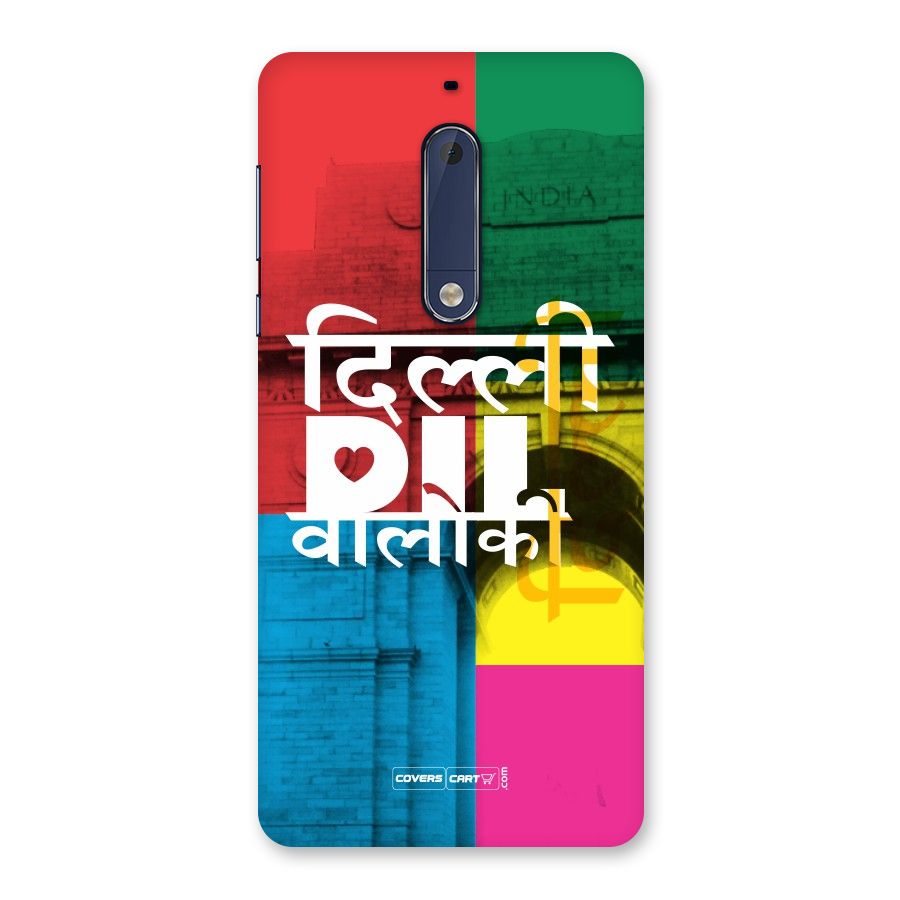 Delhi Citystyle Back Case for Nokia 5