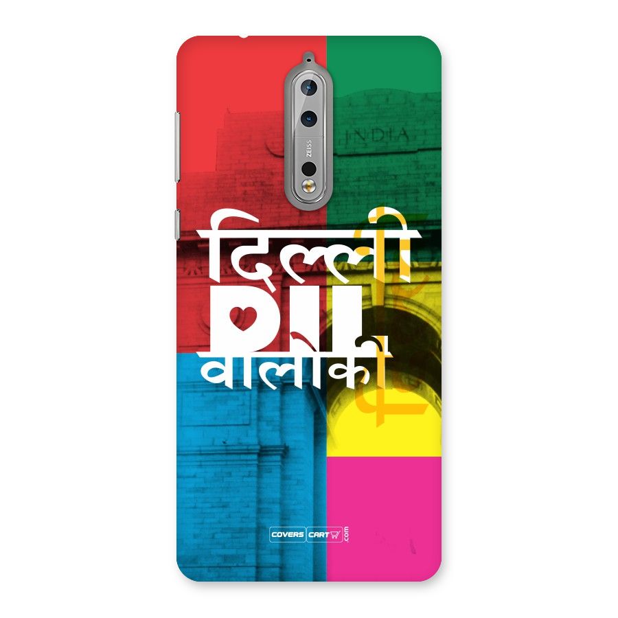 Delhi Citystyle Back Case for Nokia 8