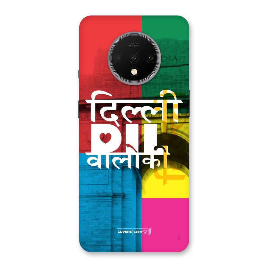 Delhi Citystyle Back Case for OnePlus 7T