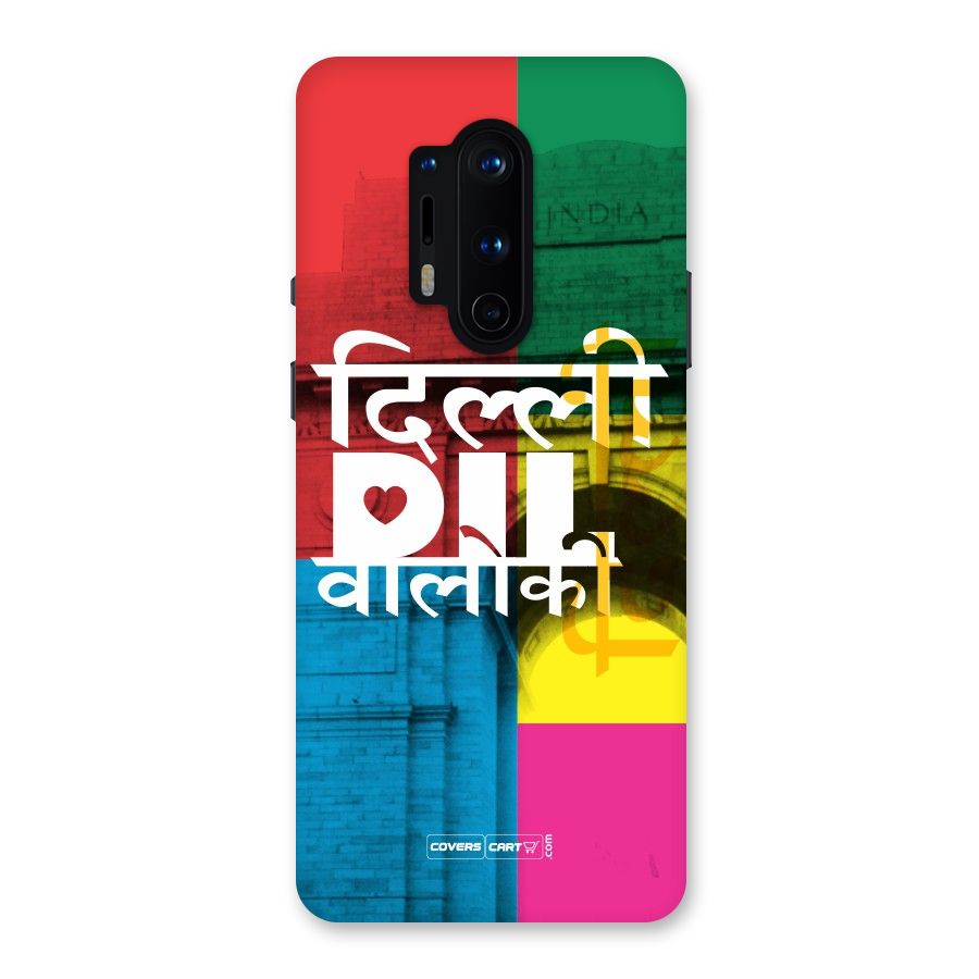 Delhi Citystyle Back Case for OnePlus 8 Pro