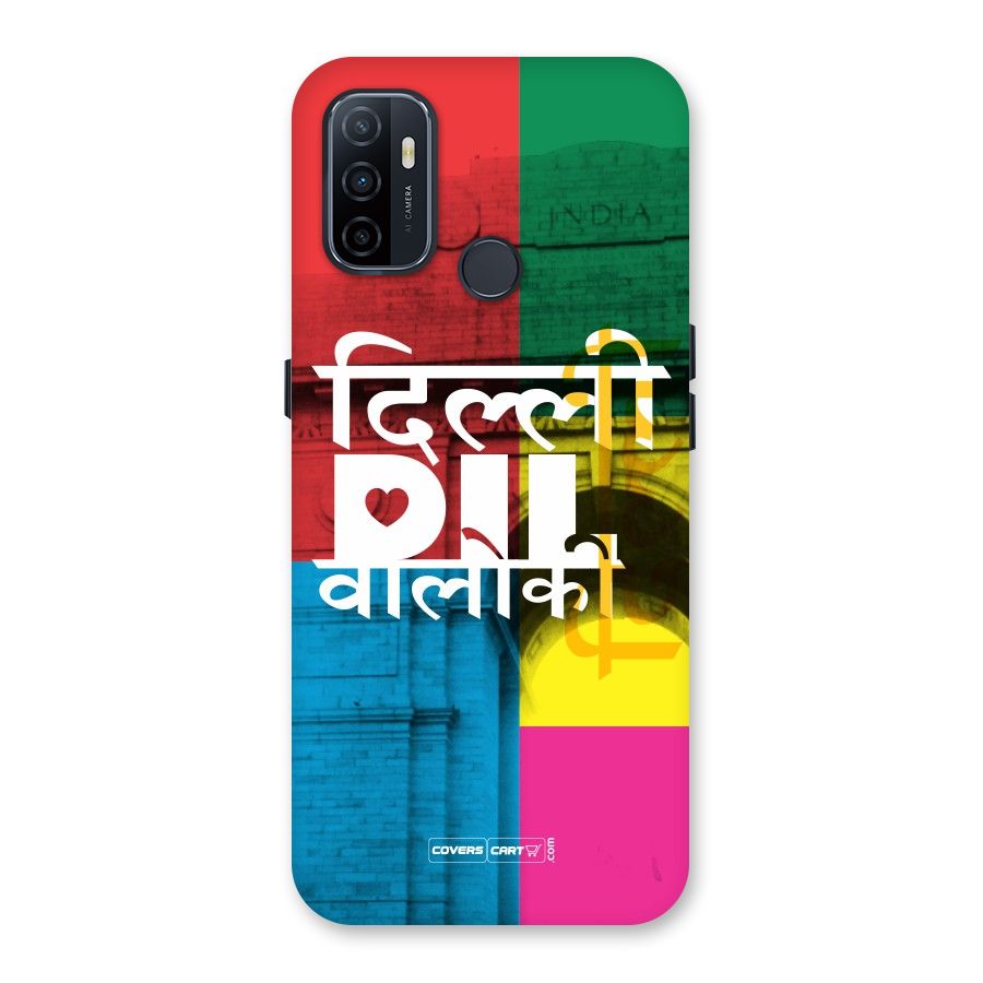 Delhi Citystyle Back Case for Oppo A32