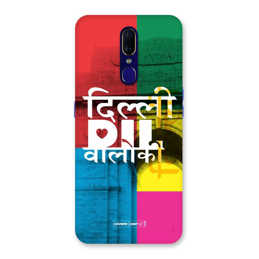 Delhi Citystyle Back Case for Oppo F11