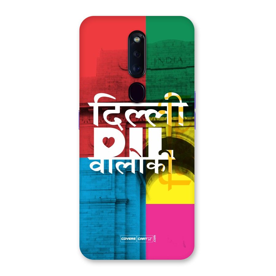 Delhi Citystyle Back Case for Oppo F11 Pro