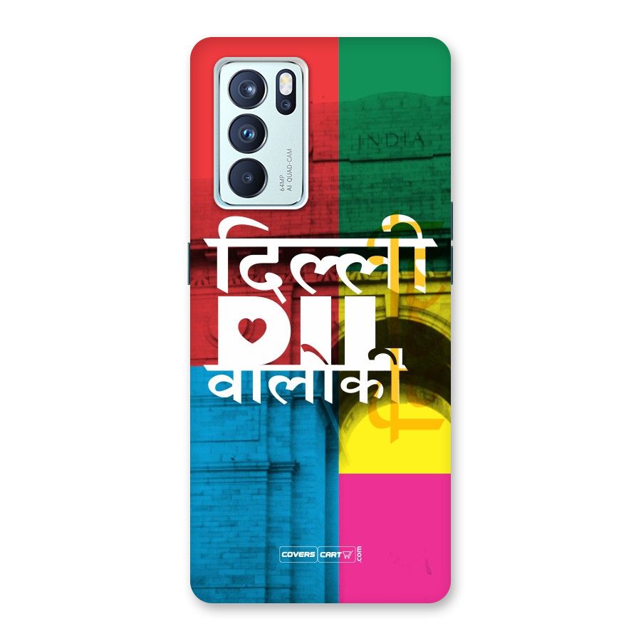 Delhi Citystyle Back Case for Oppo Reno6 Pro 5G