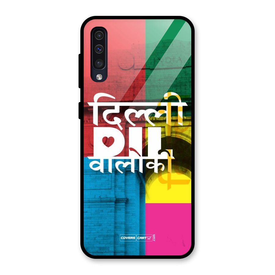 Delhi Citystyle Glass Back Case for Galaxy A50