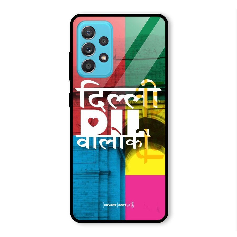 Delhi Citystyle Glass Back Case for Galaxy A52