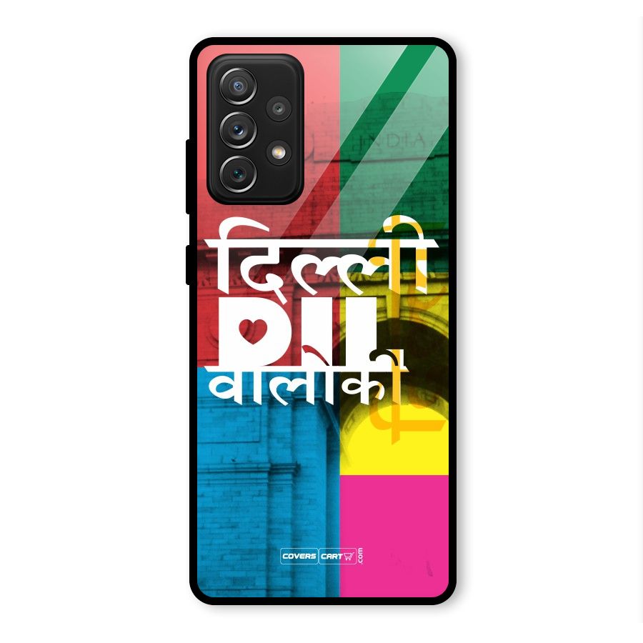 Delhi Citystyle Glass Back Case for Galaxy A72