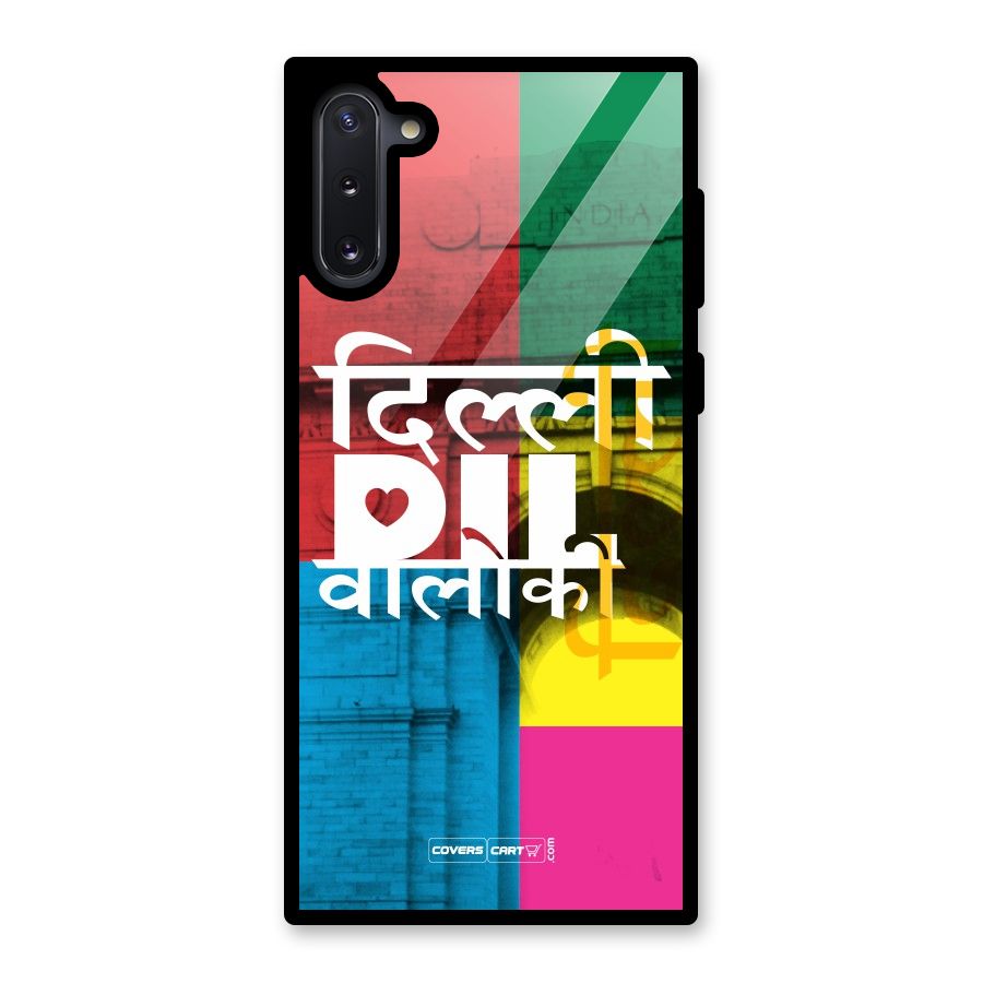 Delhi Citystyle Glass Back Case for Galaxy Note 10