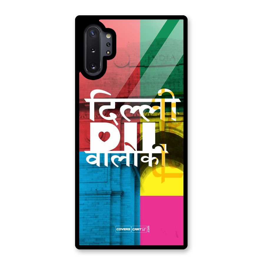 Delhi Citystyle Glass Back Case for Galaxy Note 10 Plus
