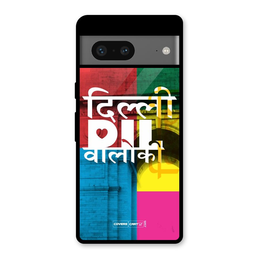 Delhi Citystyle Glass Back Case for Google Pixel 7