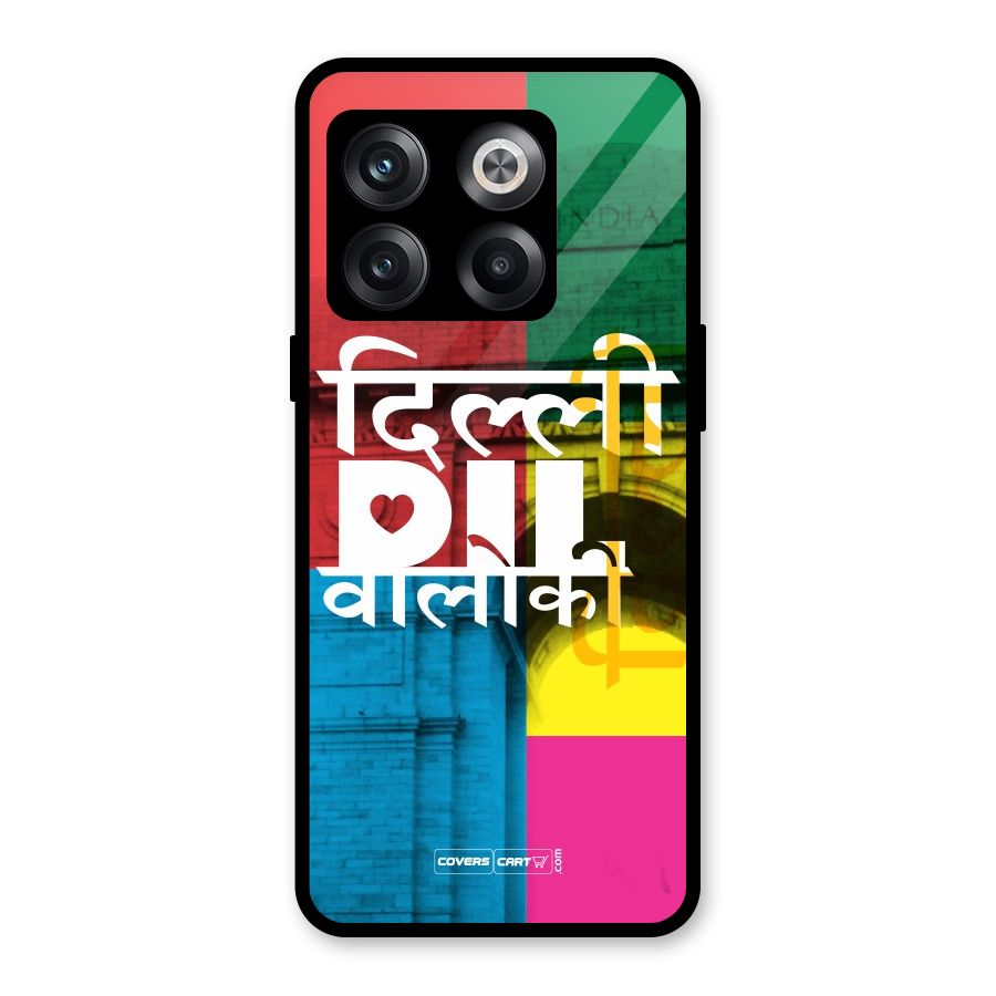 Delhi Citystyle Glass Back Case for OnePlus 10T