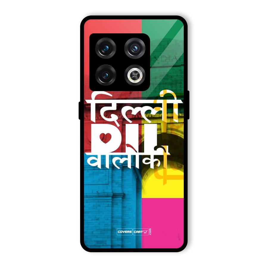 Delhi Citystyle Glass Back Case for OnePlus 10 Pro 5G