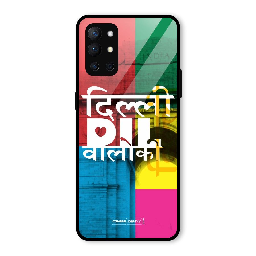 Delhi Citystyle Glass Back Case for OnePlus 9R