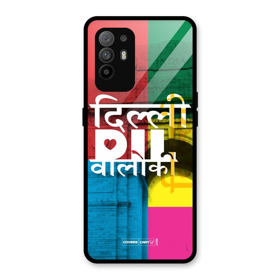 Delhi Citystyle Glass Back Case for Oppo F19 Pro Plus 5G