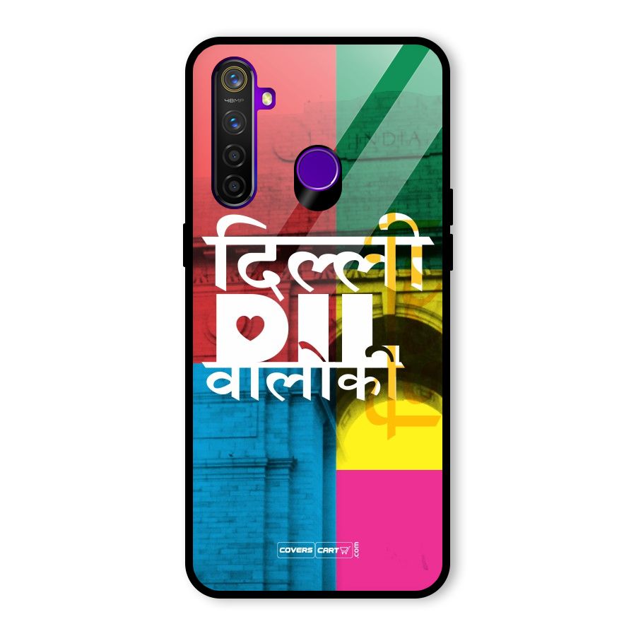 Delhi Citystyle Glass Back Case for Realme 5 Pro