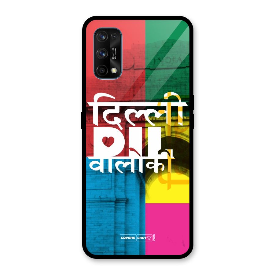 Delhi Citystyle Glass Back Case for Realme 7 Pro