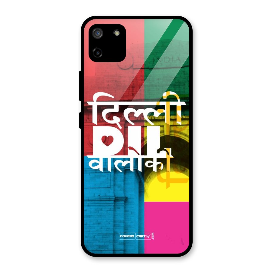Delhi Citystyle Glass Back Case for Realme C11