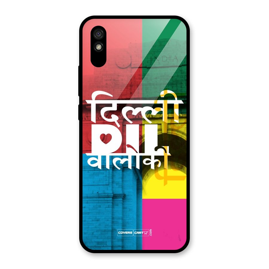 Delhi Citystyle Glass Back Case for Redmi 9i