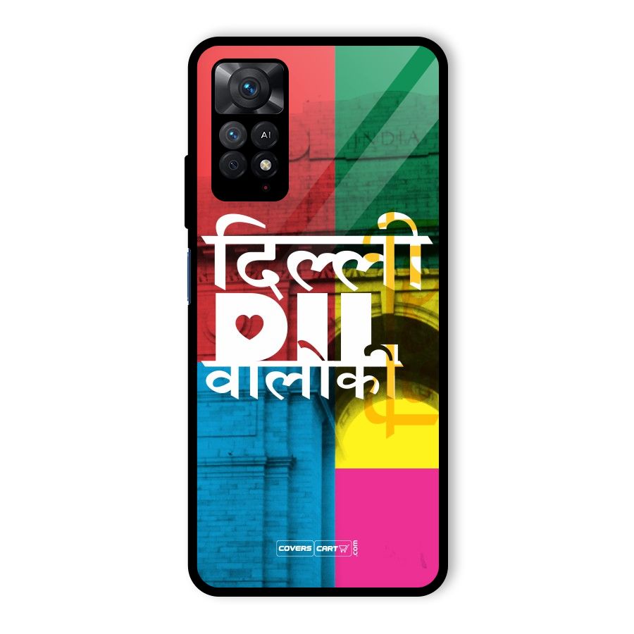 Delhi Citystyle Glass Back Case for Redmi Note 11 Pro Plus 5G
