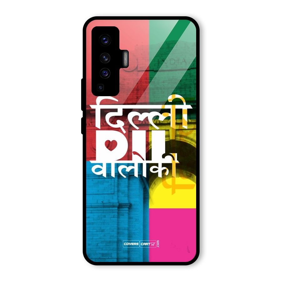 Delhi Citystyle Glass Back Case for Vivo X50