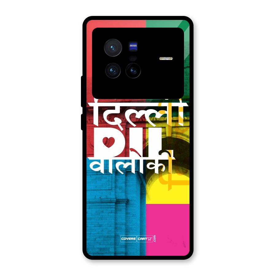 Delhi Citystyle Glass Back Case for Vivo X80