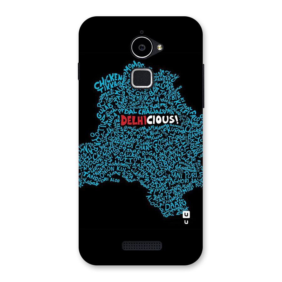 Delhicious Back Case for Coolpad Note 3 Lite