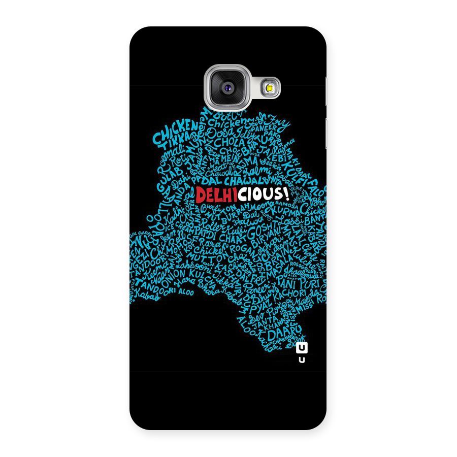 Delhicious Back Case for Galaxy A3 2016