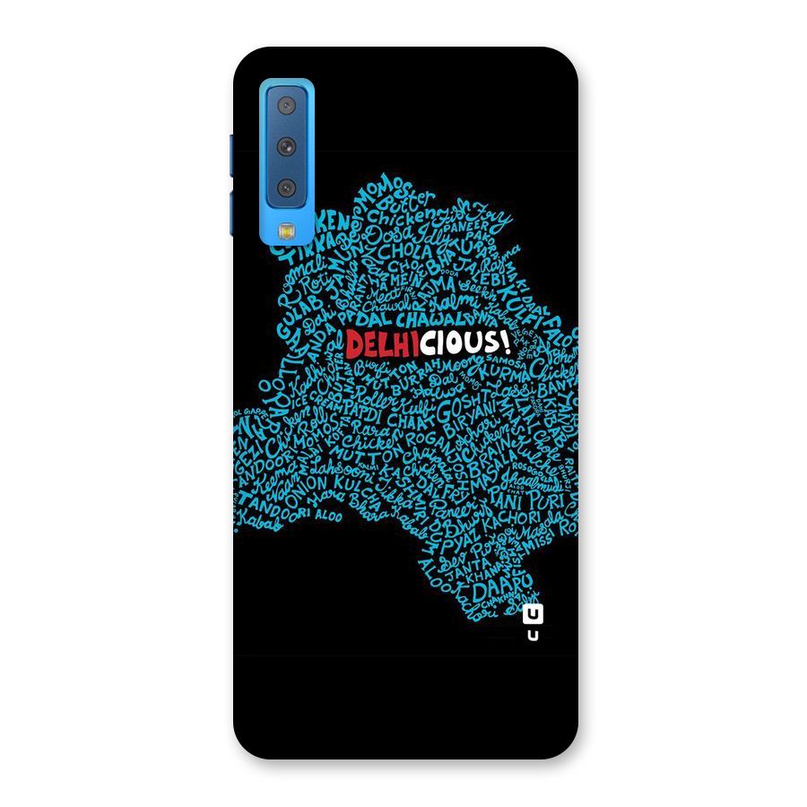 Delhicious Back Case for Galaxy A7 (2018)