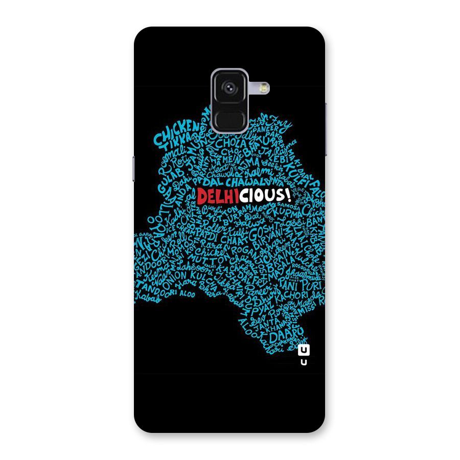 Delhicious Back Case for Galaxy A8 Plus