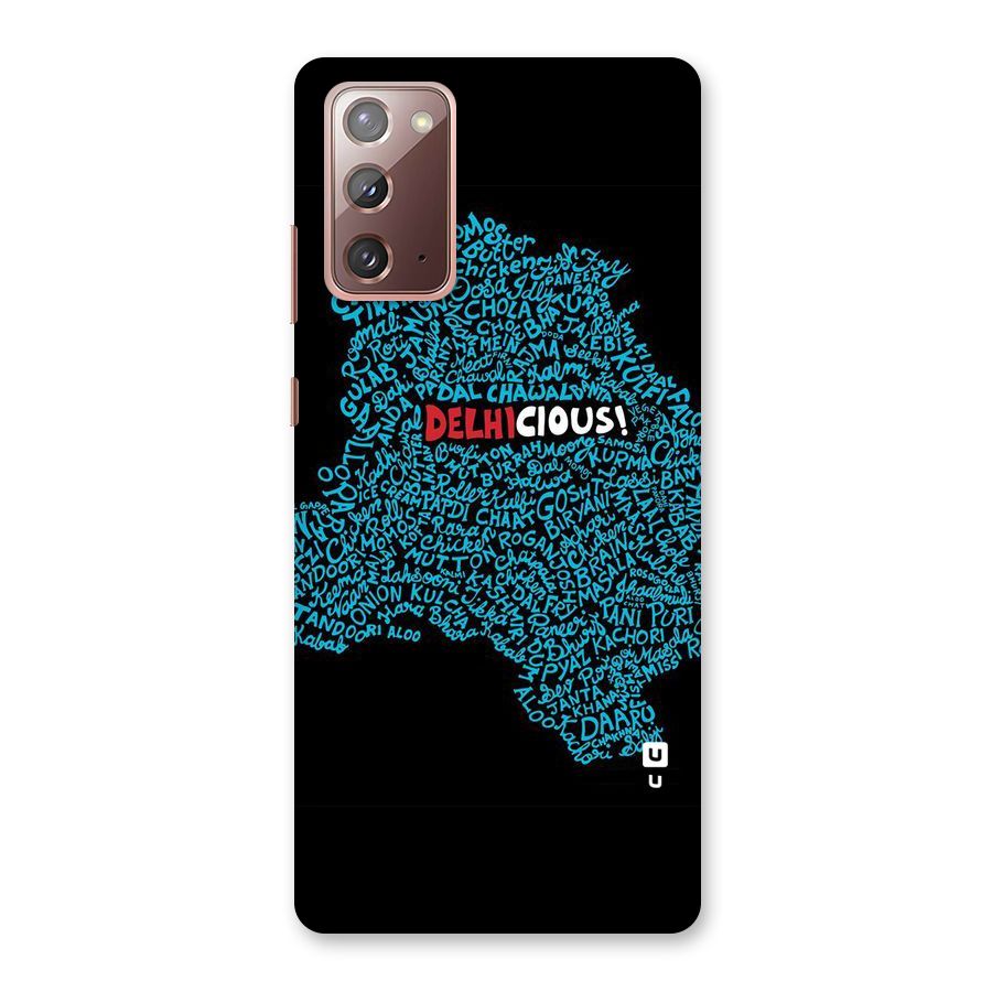 Delhicious Back Case for Galaxy Note 20