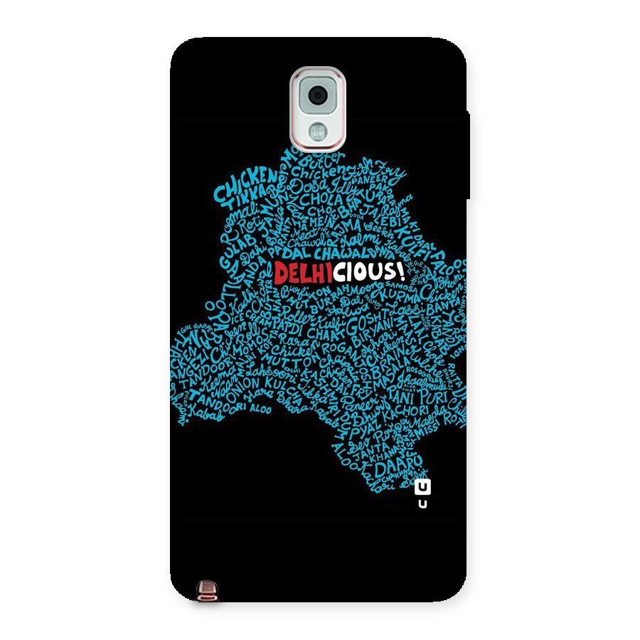 Delhicious Back Case for Galaxy Note 3