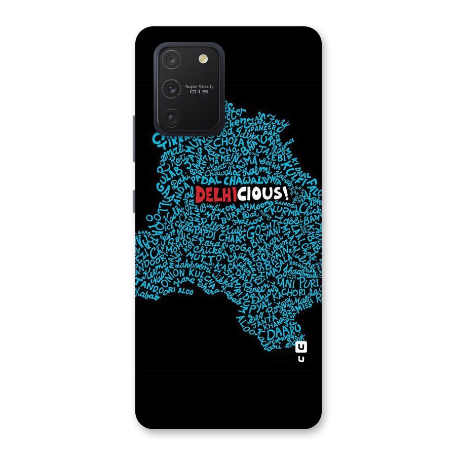 Delhicious Back Case for Galaxy S10 Lite
