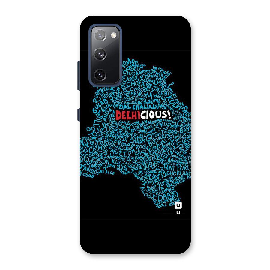 Delhicious Back Case for Galaxy S20 FE