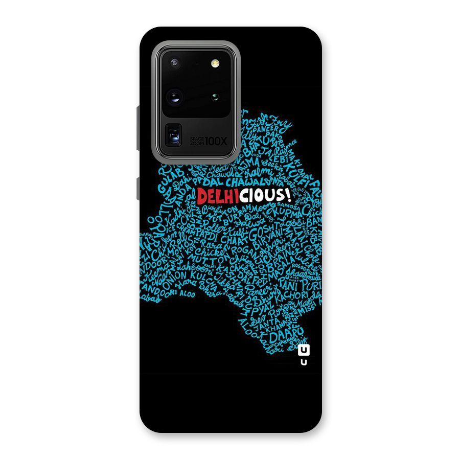 Delhicious Back Case for Galaxy S20 Ultra