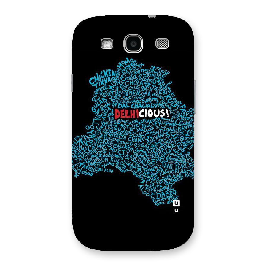 Delhicious Back Case for Galaxy S3