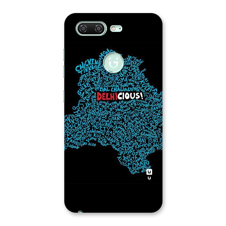 Delhicious Back Case for Gionee S10
