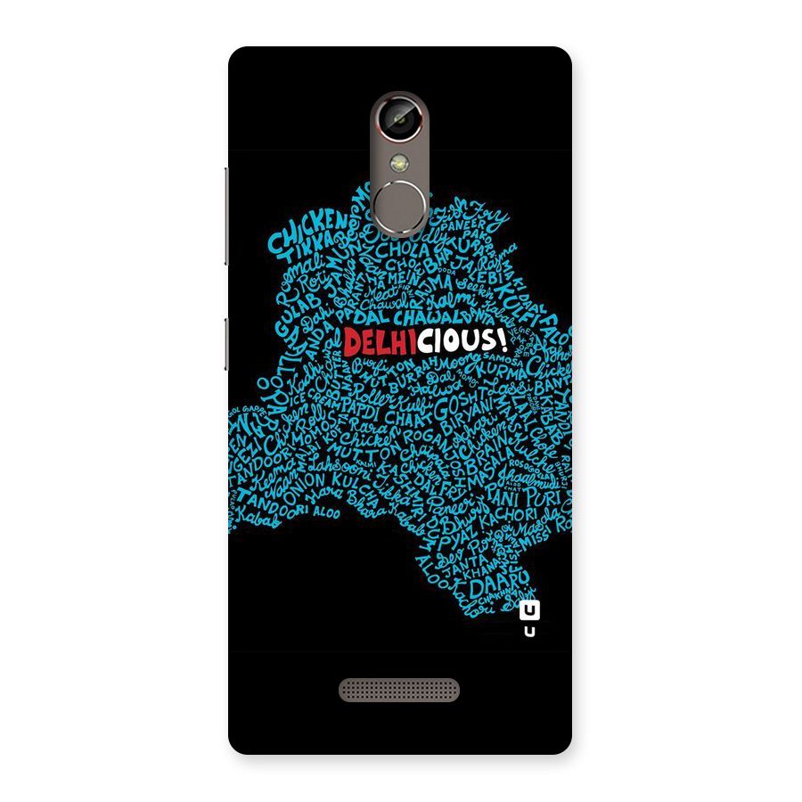 Delhicious Back Case for Gionee S6s