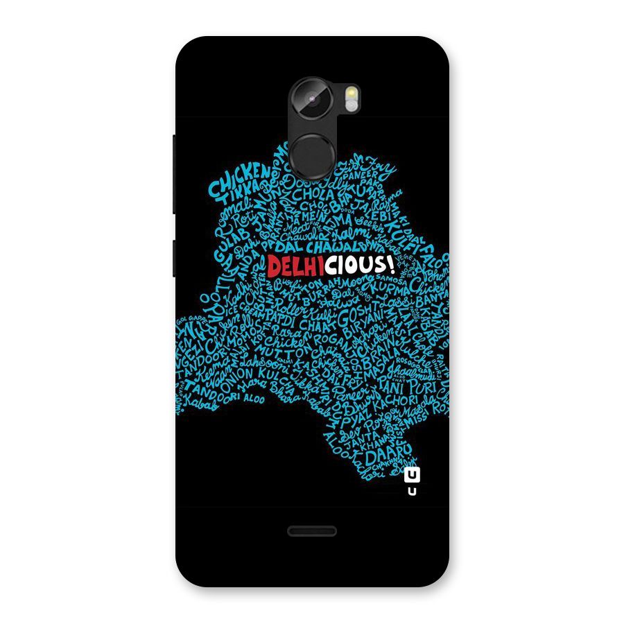 Delhicious Back Case for Gionee X1