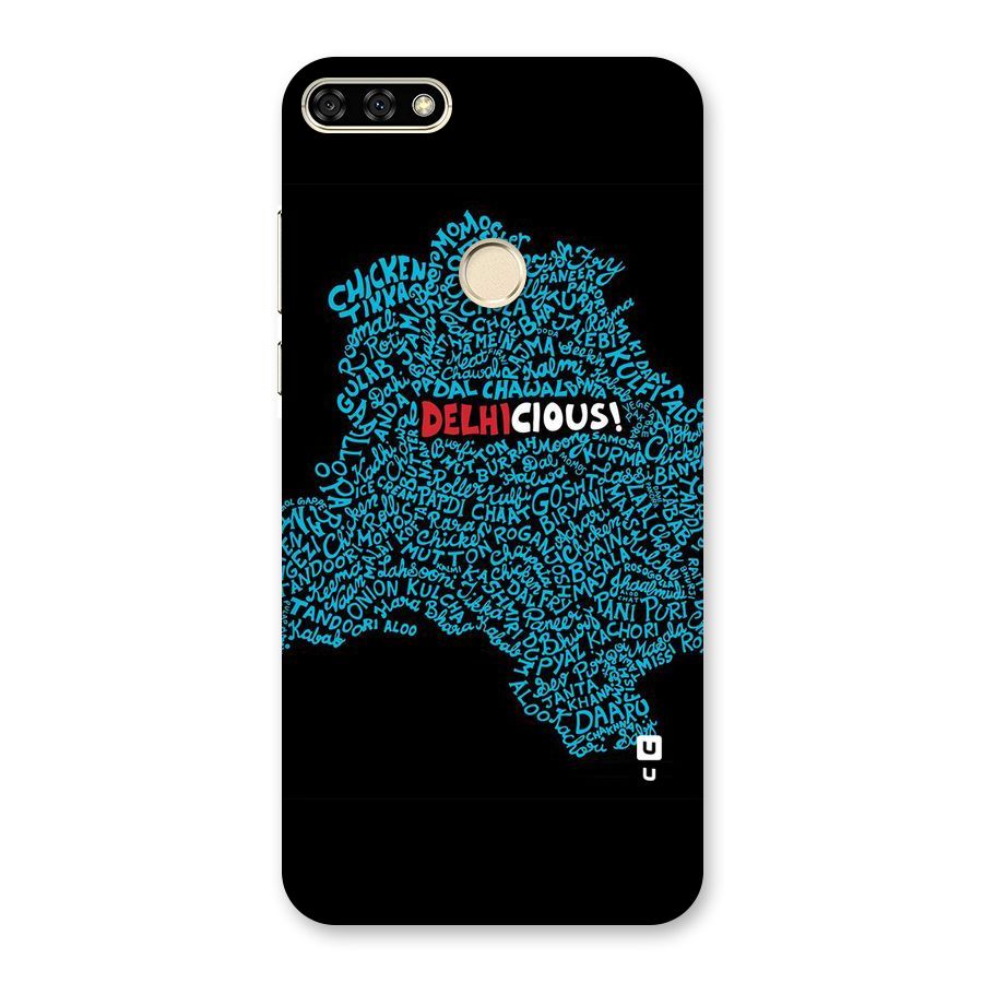 Delhicious Back Case for Honor 7A