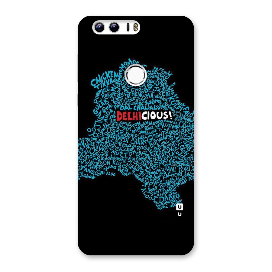 Delhicious Back Case for Honor 8