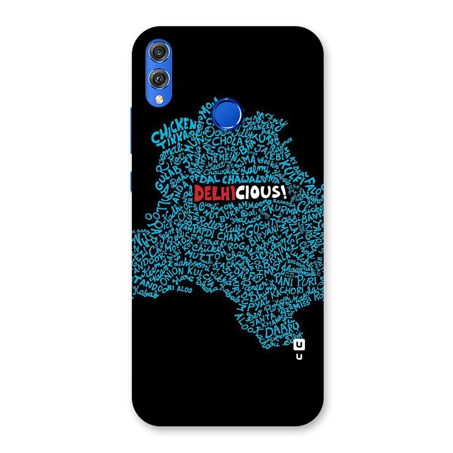 Delhicious Back Case for Honor 8X