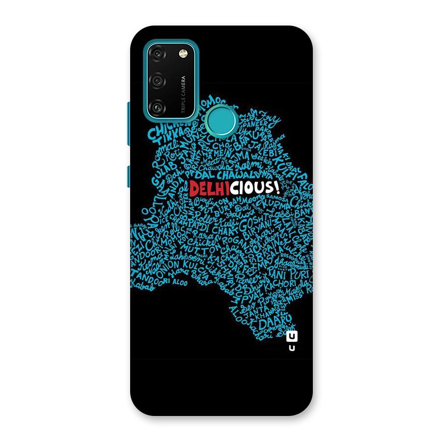 Delhicious Back Case for Honor 9A