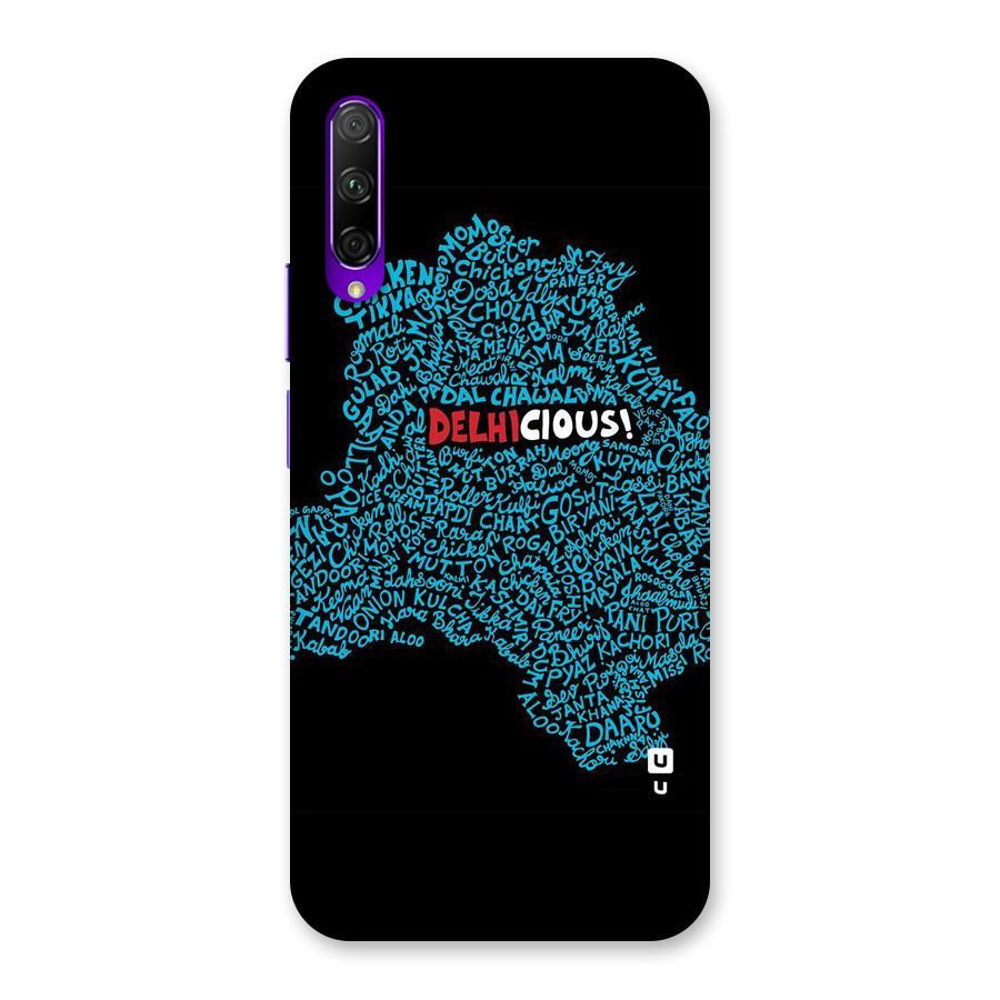 Delhicious Back Case for Honor 9X Pro