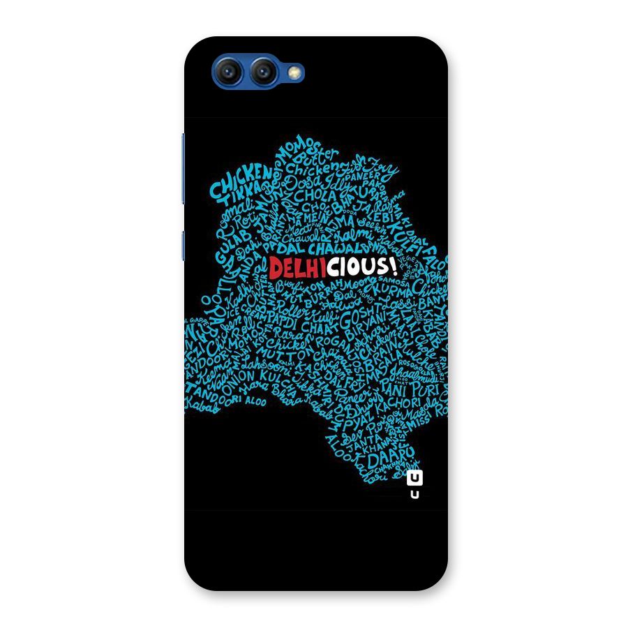 Delhicious Back Case for Honor View 10