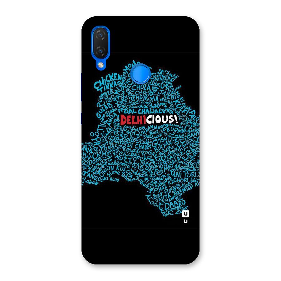 Delhicious Back Case for Huawei P Smart+