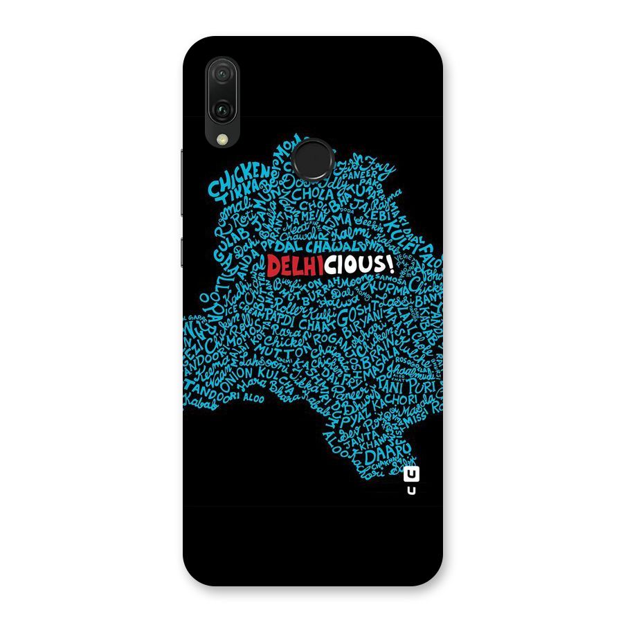 Delhicious Back Case for Huawei Y9 (2019)